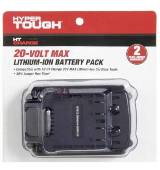 Bateria 20 Volts Litio Hyper Tough Portatil _1