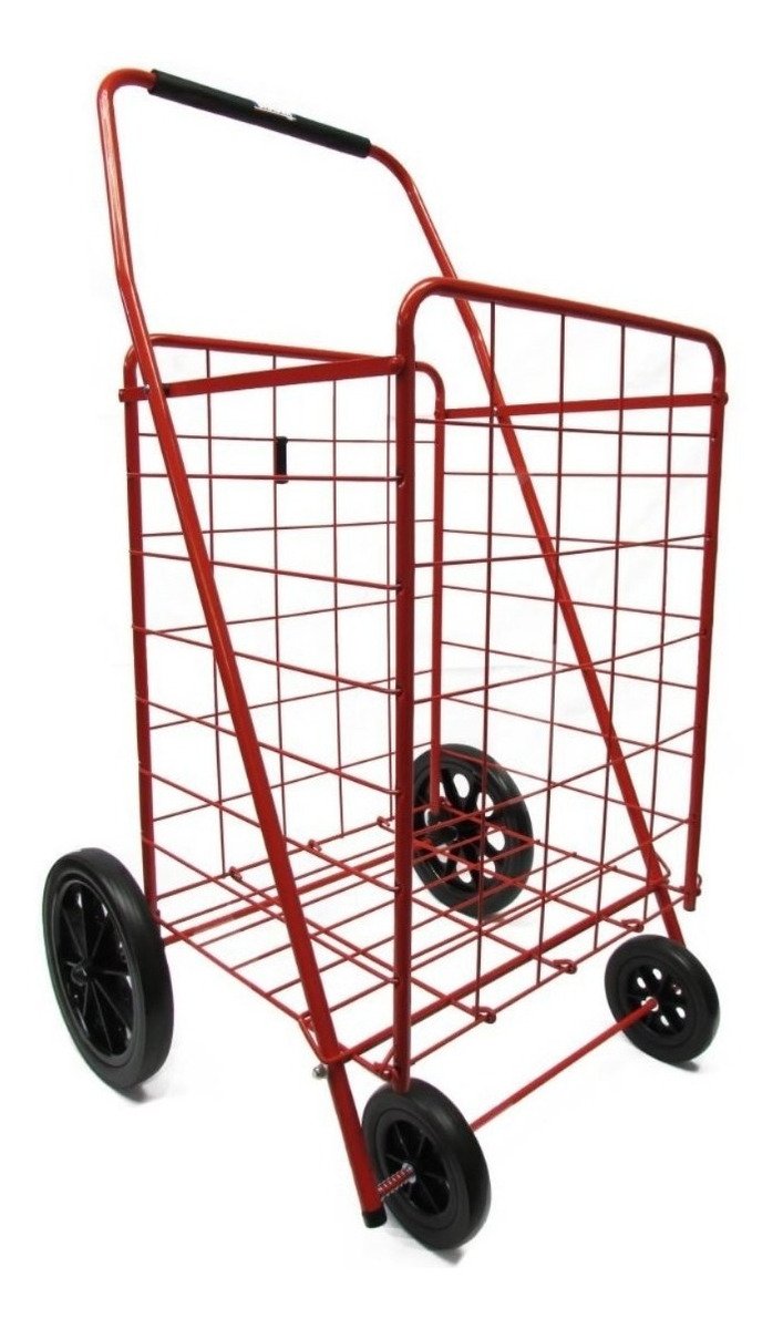 Carrito Diablito Compras Supermercado Plegable Grande - D bazar