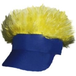 Gorra Azul - Amarilla Imitando Pelo Rubio Accesorio Disfraz_1