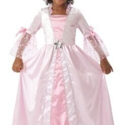 Disfraz Infantil De Princesa Rosa Con Diadema De Estrella _0