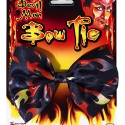 Corbata De Moño Devil Man Accesorio Para Disfraz Halloween_0