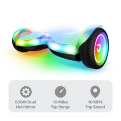 Hoverboard Patineta Electrica Jetson Plasma Con Luces Led_1