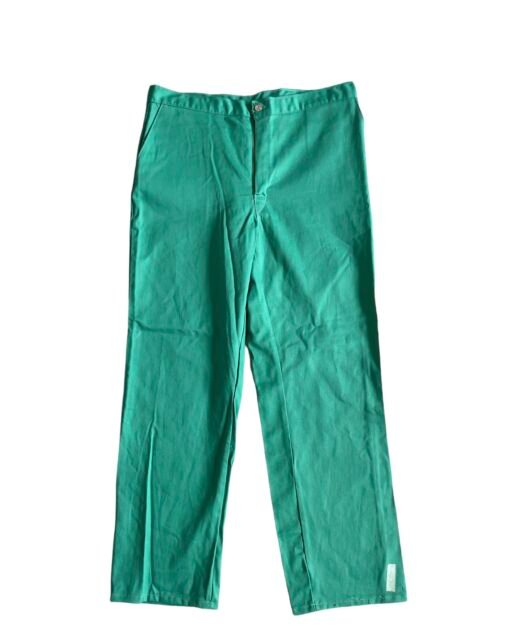 Pantalon Indura Verde Claro Resistente Flama 100% Algodon_0