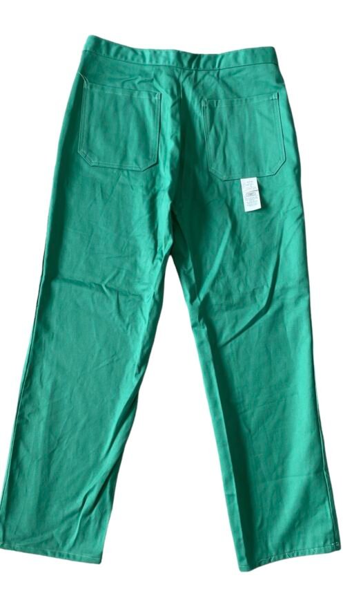 Pantalon Indura Verde Claro Resistente Flama 100% Algodon_1