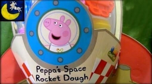 Peppa Pig Cohete Espacial Juego Masas Plastilina Niños _3