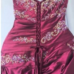Vestido De Xv 15 Quince Años Color Merlot Quinceañera_5