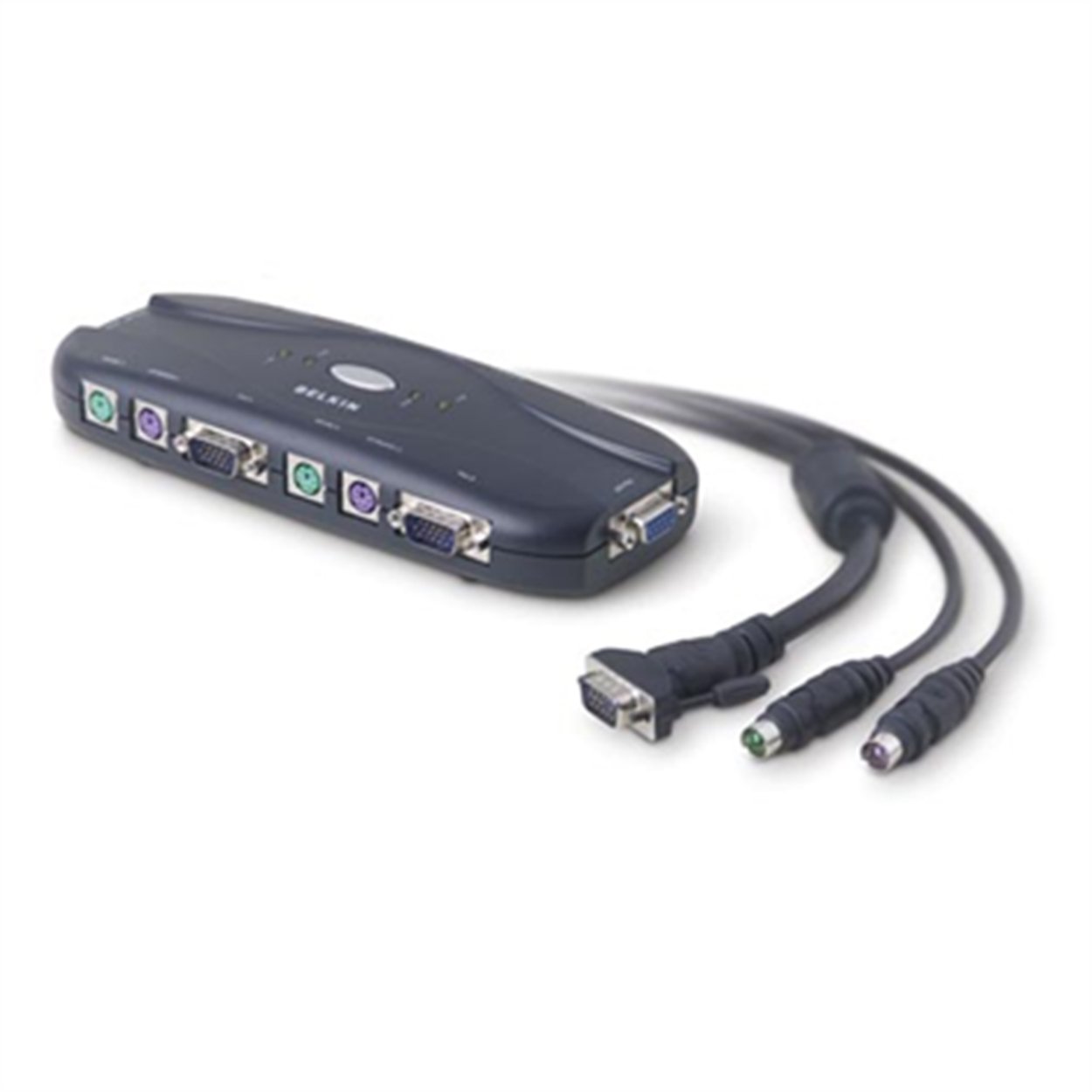 Switch Conmutador BELKIN 4 Puertos PS/2 KVM_2