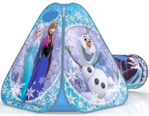 Casita Frozen Pop-up Tienda Casa De Campaña Con Tunel_1