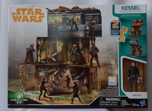 Juguete Star Wars Escape Han Solo Figura Accion Kessel Mine_1