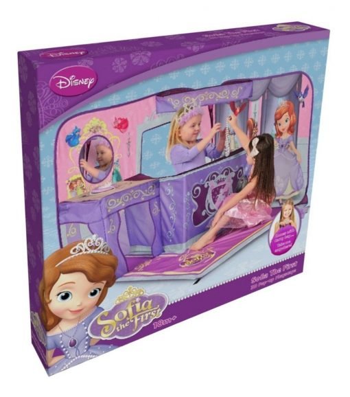 Casita Pop Up 3d Carpa Tienda Campaña Princesa Sofia Disney _5