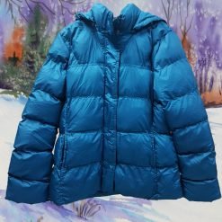 Chamarra Mujer Faded Glory Talla L-G 12-14 Azul_3