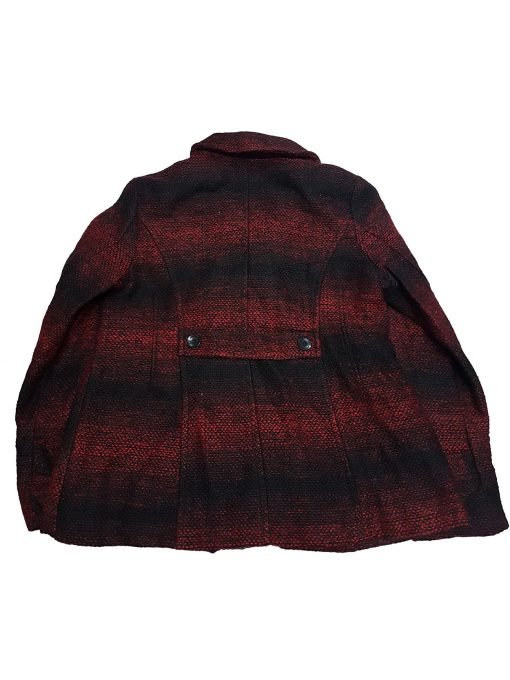 Abrigo Dama I.B. Diffusion Talla XL Rojo-Negro_1