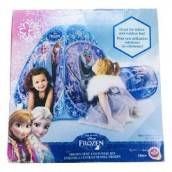 Casita Frozen Pop-up Tienda Casa De Campaña Con Tunel_2