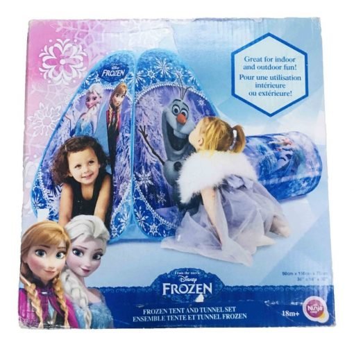 Casita Frozen Pop-up Tienda Casa De Campaña Con Tunel_2