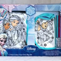 Colorea Pinta Tu Propio Bolso 2 Pack Frozen Disney Niñas_2