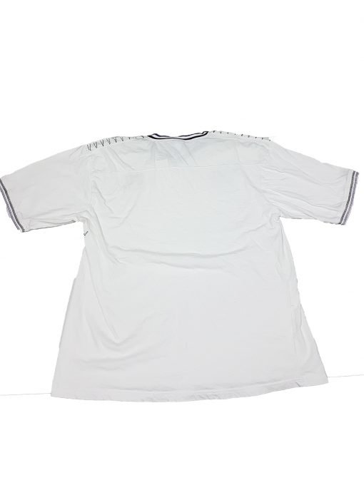 Playera ENYCE 100% Algodón Blanca Talla 4X Manga Corta_1