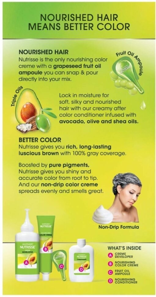 Tinte Cabello Garnier Nutrisse Butternut Natural Creme_47