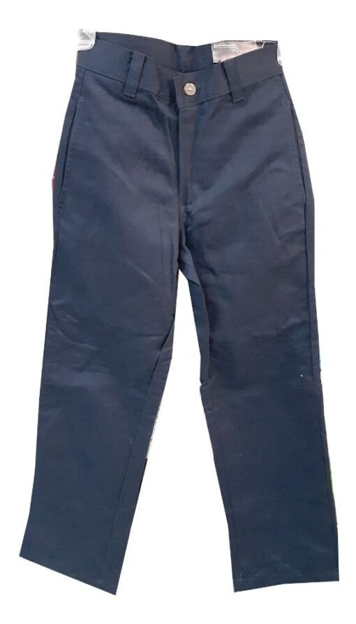 Pantalon Escolar Azul Marino George Uniforme Niño Repelente _5