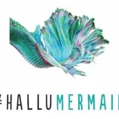Bomba Jabon Baño Hallu Citricos Sal Marina Mermaid 100 G_3