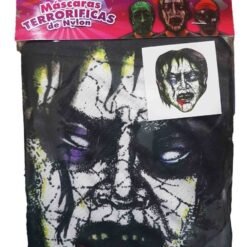Mascara Terrorifica De Nylon Night Zombie Halloween _0