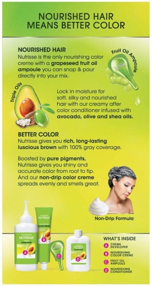 Tinte Cabello Garnier Nutrisse Butternut Natural Creme_24