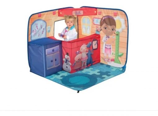 Casita Juego Pop Up 3d Carpa Espacio Doc Mcstuffins Disney_0