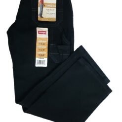 Pantalon Negro Wangler Carpenter Clásico Niño Regular Dura_2