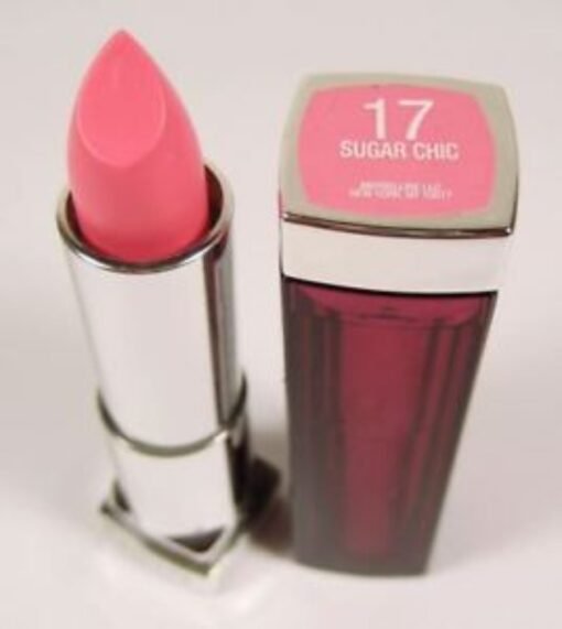 Labial Colorete Lipstick Matte Maybelline 17 Sugar Chic_4