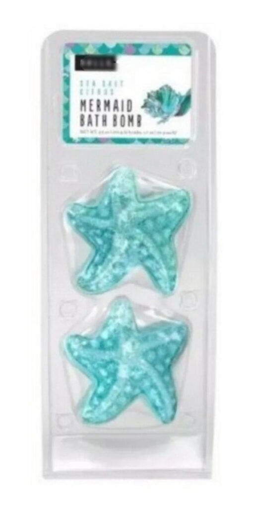 Bomba Jabon Baño Hallu Citricos Sal Marina Mermaid 100 G_0