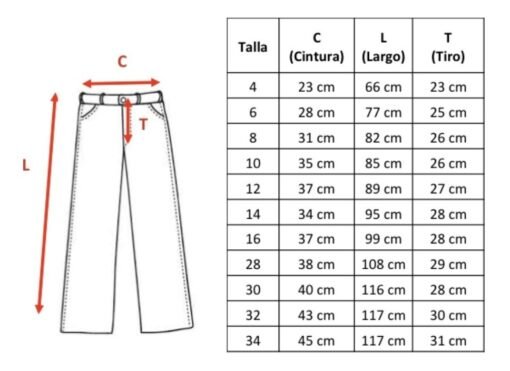 Arizona Pantalon Carpinter Vaquero Niño Jeans Mezclilla Orig_1