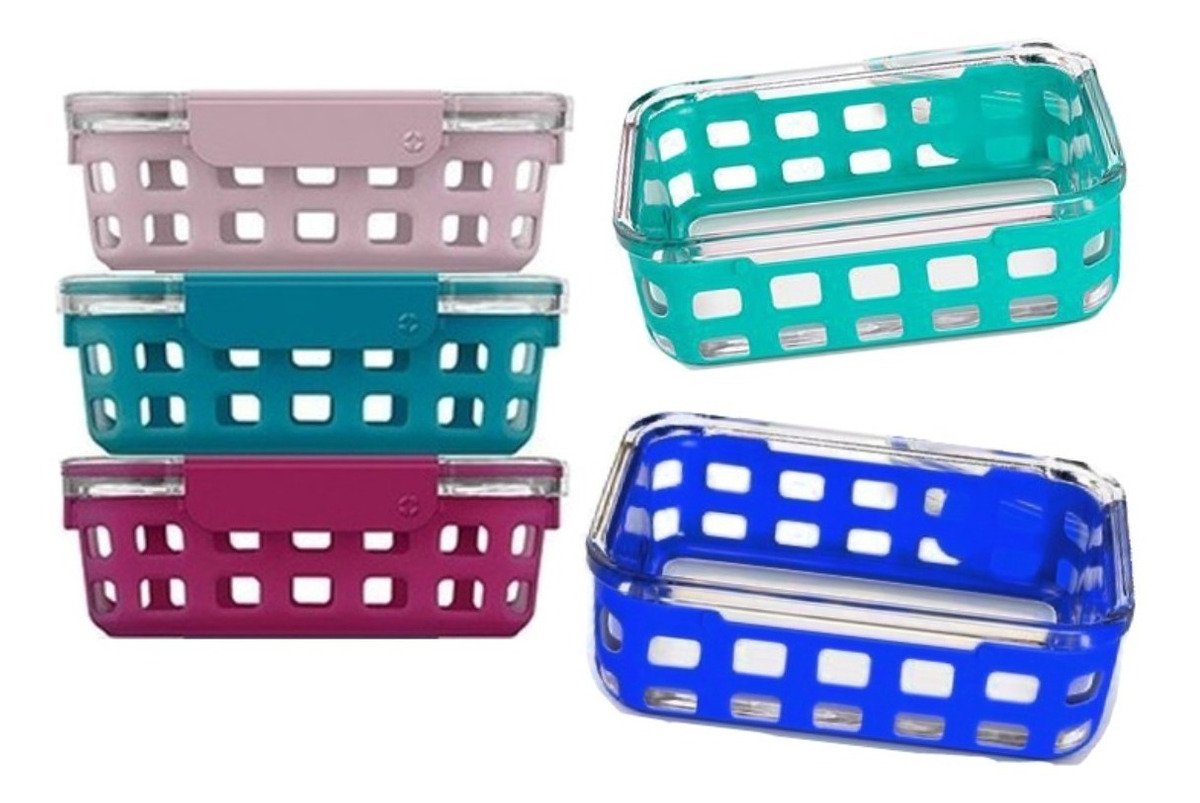 Contenedores Kit 8 Piezas Vasijas Ello Proteccion Silicon Co_0 Contenedores Kit 8 Piezas Vasijas Ello Proteccion Silicon Co_0