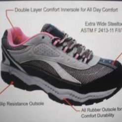Tenis De Seguridad Zapato Brahma Punta Fierro _16