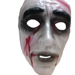 Mascara Zombie Transparente Accesorio Para Día Halloween_0