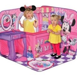 Casita Minnie Mouse Pop Up 3d Disney Plegable Tienda Campaña_0