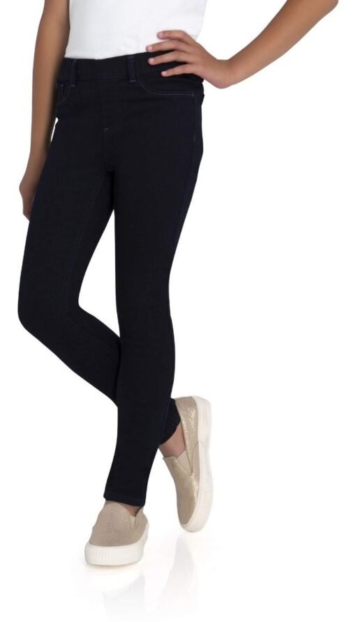 Pantalon Niña Mallones Mezclilla 14-16 Jordache Jegging Xl_0