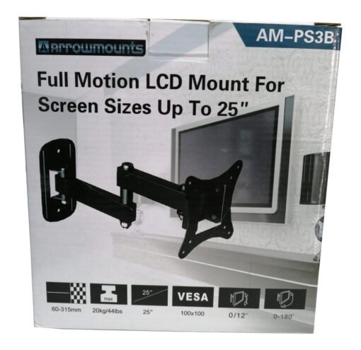 Soporte Para Pared Pantallas Tv Hasta 25 Pulgadas 20 Kilos_1