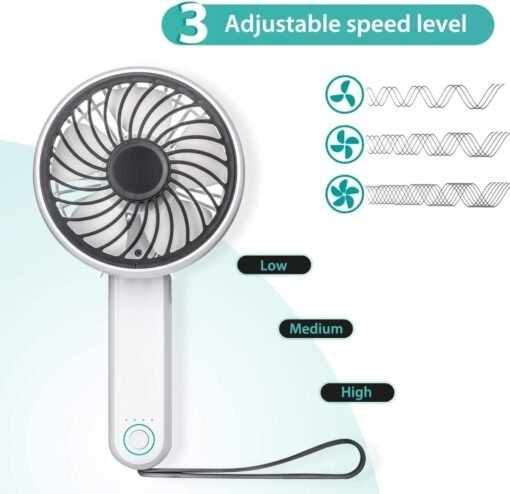 Mini Ventilador Usado Mano Usb Portatil Personal Marca Mod _3