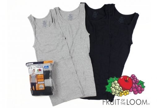 Playera Fruit Of Loom Hanes Camiseta Interior Extras 2xl 3xl_4