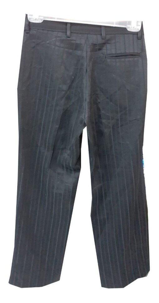 Pantalon De Vestir Niño Rayas Oscuro Marca George Talla 10_4