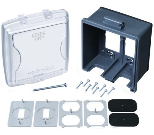 Tapa Universal Caja Cajon Resistente Al Agua Red Dot _1