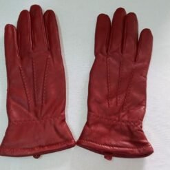 Guantes Aislante Cuero Gamuza Tela Afelpado Dama Thinsulate_5