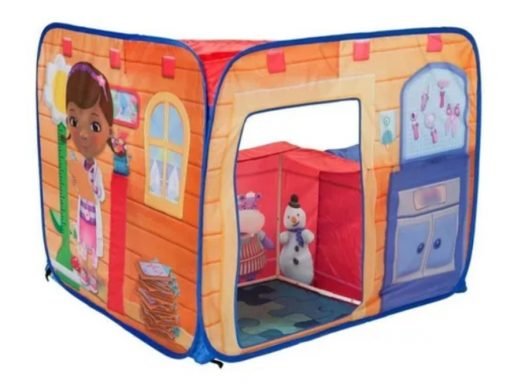 Casita Juego Pop Up 3d Carpa Espacio Doc Mcstuffins Disney_2