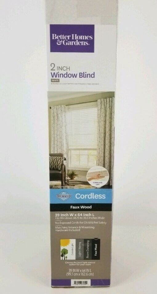 Persianas Blancas Ventana Better Homes & Gardens Window New_8