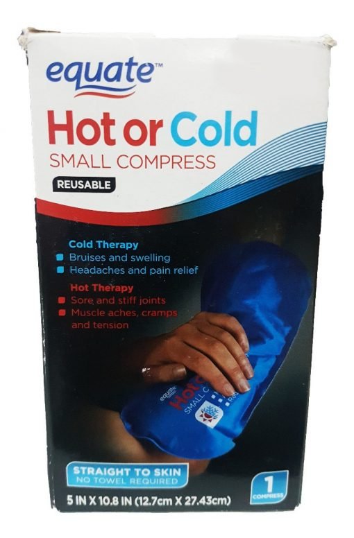 Compresa Frio Y Calor Equate Pequeña Reusable Terapia Suave_3