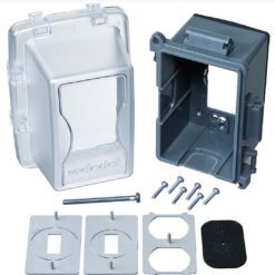 Tapa Universal Caja Cajon Resistente Al Agua Red Dot _2