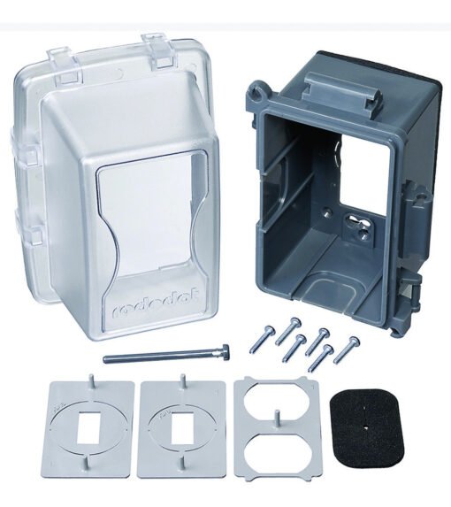 Tapa Universal Caja Cajon Resistente Al Agua Red Dot _2