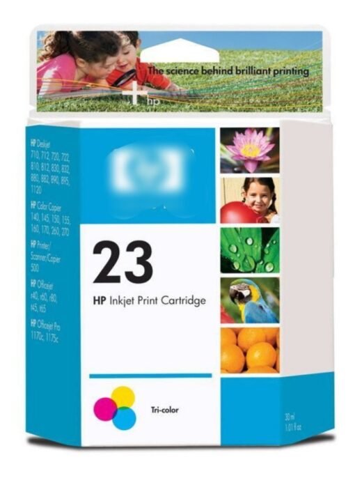 Cartucho Tinta Hp Deskjet 23 Tri Color Inkjet Scanner 13119 _0