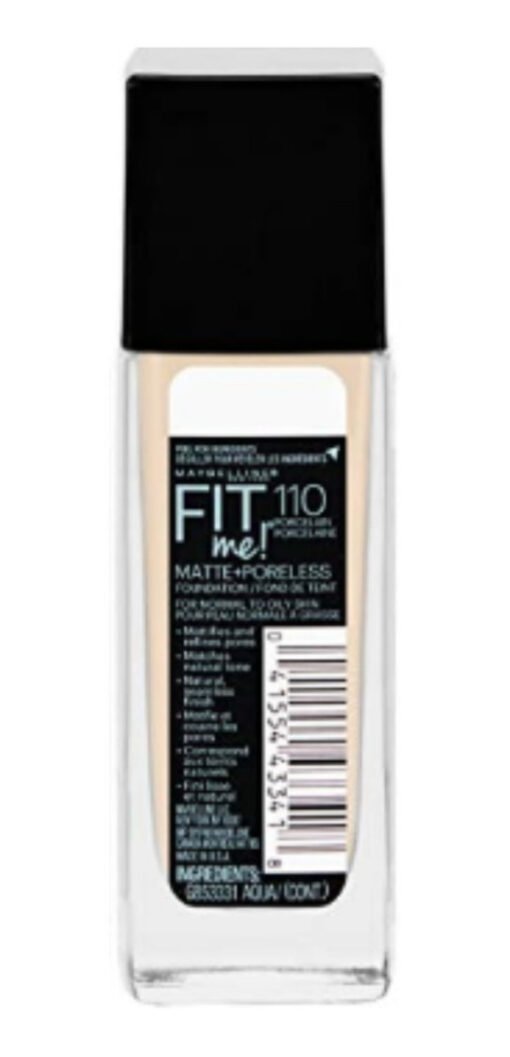 Maybelline New York Base Líquida Maquillaje Matte Fit Me _18