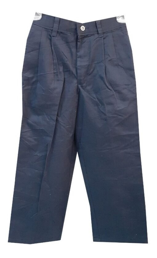 Pantalon Escolar Azul Marino George Uniforme Niño Repelente _13