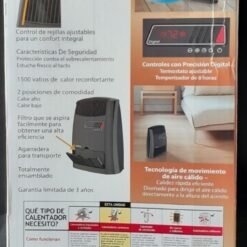 Calefactor Calentador Ceramico Digital Lasko Aire Caliente _4